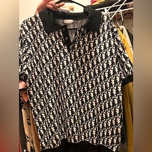 Dior polo T-shirt.